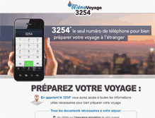 Tablet Screenshot of memo-voyage.com